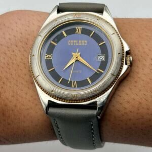 Silver & Blue Outland Men’s Watch